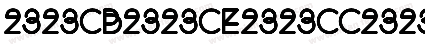 2323cb2323ce2323cc2323e5Bold G字体转换